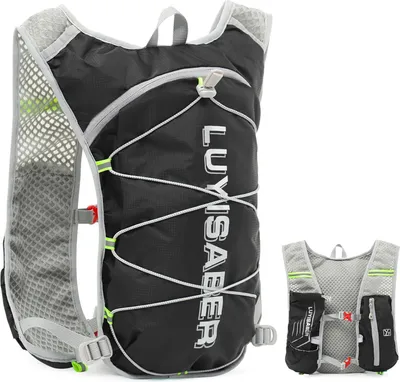 Produktbild von Trinkrucksack Laufweste für Herren und Damen - Trailrunning Sport Radfahren Klettern Wandern - Trinkrucksack