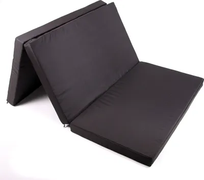 Produktbild von Schlafauflage Visco Matratze Klappmatratze Bett VW Caddy Kombi Life Schwarz 200x120x8 cm