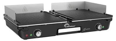 Image de Plaque de cuisson électrique 2000 W - 2 zones de cuisson indépendantes - Pour 6 à 10 personnes