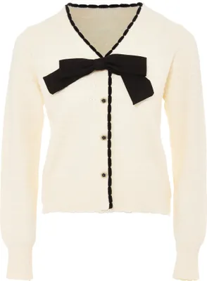 Immagine prodotto di Cardigan da donna NAEMI - lana bianca, XS/S