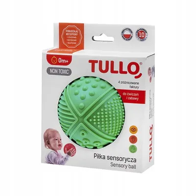 Produktbild von Sensorische Kugel mit 4 Texturen - Grüne Tullo