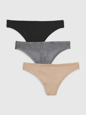 Obrázek produktu pro GAP tanga kalhotky 3 kusy 409152-03__XS