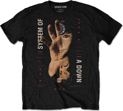 Produktbild von System of a Down Pharoah Black XL T-Shirt