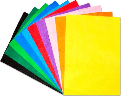 Obrázok produktu pre Filz Kf-5735 Blatt 21X15Cm 10 Farieb 5735