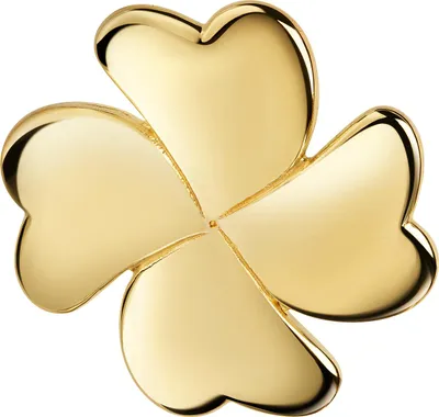 Produktbild von Gold Anhänger Kleeblatt 333 Gelbgold Glücksanhänger für Damen