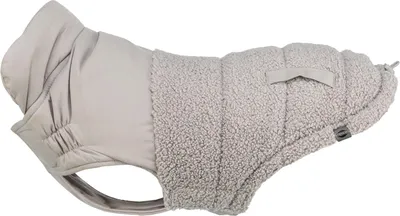 Produktbild von TRIXIE Wintermantel Ajou - grau - 190L x 320H x 270B