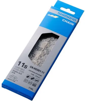 Produktbild von Shimano XTR Dura Ace Kette CN-HG901 116L 11s + Clips