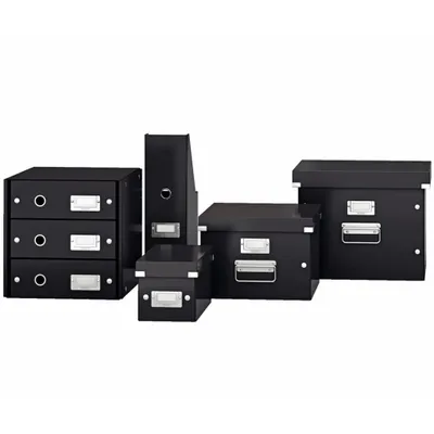 Obrázok produktu pre Leitz 60480095, Čierna, Kartón, 286 mm, 358 mm, 282 mm, 2,21 kg