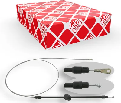 Produktbild von FEBI BILSTEIN Handbremsseil Seilzug Feststellbremse passend für MERCEDES-BENZ SPRINTER 3,5-t Kasten (906) Vorne 26731