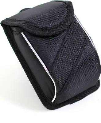 Produktbild von Kompakte Fahrrad Tasche 12 x 8 x 5 cm Klettverschluss /  Wasserabweisende Lenkertasche Satteltasche
