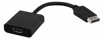 Obrázek produktu pro Lanberg Adaptér DisplayPort M na HDMI F 1.0 15 cm