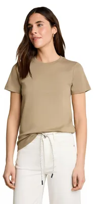 Produktbild von Tom Tailor Damen 1050424 T-Shirt, 11863-Silver Olive, XX-Small