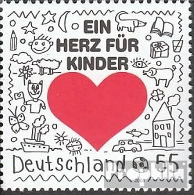 Produktbild von Briefmarken BRD (BR.Deutschland) 2008 Mi 2706 (kompl.Ausg.) postfrisch Kinder
