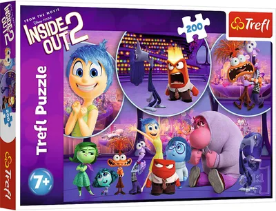 Produktbild von PUZZLE 200 Emotionen für Kinder/Disney InsideOut 13305