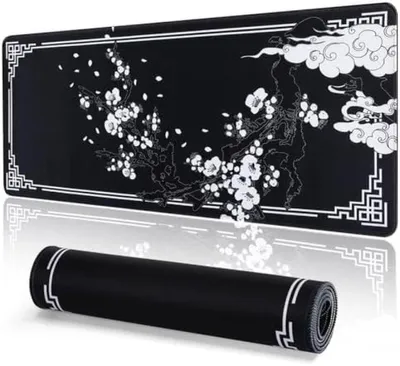 Productafbeelding van PromoHome® Grote gaming muismat XXL – antislip, waterafstotend, 800x300 mm, zwart