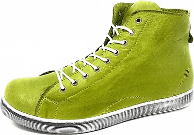 Produktbild von Andrea Conti 0341500 Damen Schnürboots mit Reißverschluss High Top Leder, Größe:40 EU, Farbe:Grün