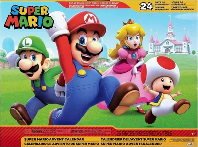 Produktbild von Mario-Pilzkönigreich-Adventskalender