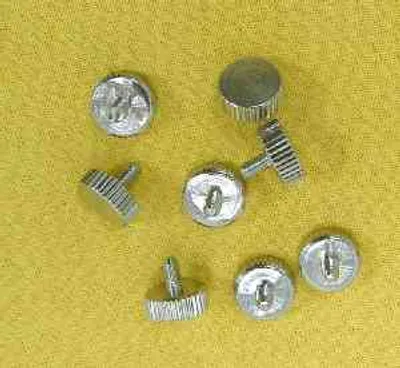 Produktbild von 819 Rändelschraube M 3 x 4 mm Metall vernickelt 10-er Pack
