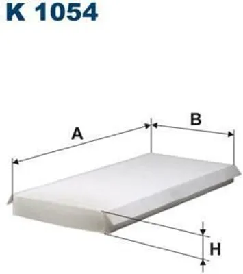 Obrázek produktu pro Kabinový filtr FILTRON K 1054