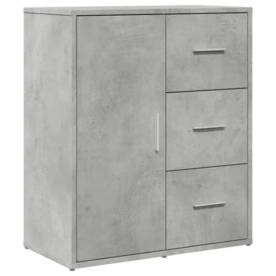 Produktbild von Sideboard Betongrau 60x31x70 cm Holzwerkstoff