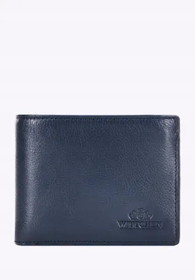 Image de WITTCHEN 21-1-019 Portefeuille en cuir bleu marine pour homme