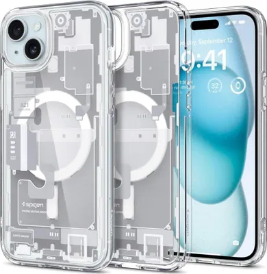 Zdjęcie produktu dla Spigen Ultra Hybrid Mag Magsafe Iphone 15 Plus Zero One White