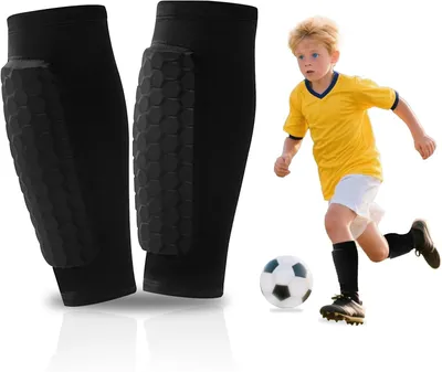 Produktbild von Mini Schienbeinschoner atmungsaktiv, leicht, für Herren und Jugend, 1 Paar, für Fußball