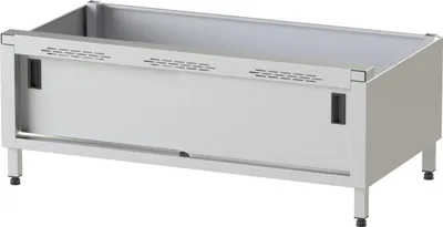 Produktbild von KBS Untergestell für Teppanyakigrill 1440x770x540 mm Schiebetüren Edelstahl