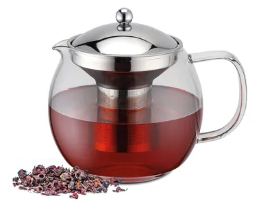 Produktbild von Glaskanne mit Teesieb 1500ml