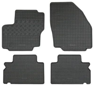 Rigum Gummi Fußmatten Set für Ford S-Max, Mod. Bj. 2007-, 4-teilig, schwarz