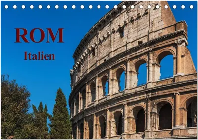 Produktbild von Rom-Italien / Geburtstagskalender (Tischkalender 2025 DIN A5 quer), CALVENDO Monatskalender