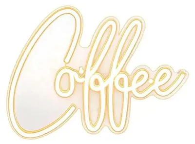 Produktbild von Lumineo Coffee 40 X 31 X 1.5 Cm Dekoratives Licht Golden Golden One Size