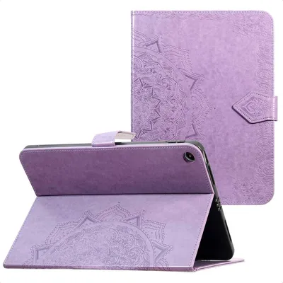 Productafbeelding van imoshion Mandala Bookcase voor de Samsung Galaxy Tab A9 Plus - Lila