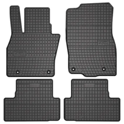 Produktbild von Gummi-Fußmatten für Mazda CX-60 2022- (SUV) – 4-tlg, Schwarz, passgenau – Wielganizator SolidPRO
