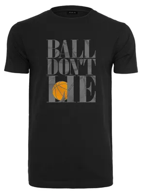 Produktbild von Mister Tee - "Ball Dont Lie" T-Shirt für Herren TN2112 (XL) (Schwarz)