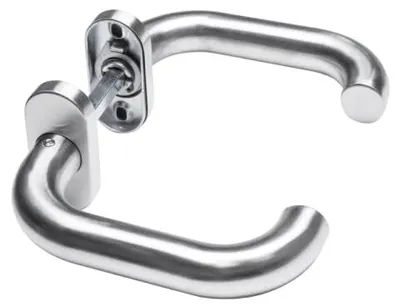 Obrázok produktu pre LogistSystem Modern – nerezová kľučka Inox pre vchodové a interiérové dvere – 63.401
