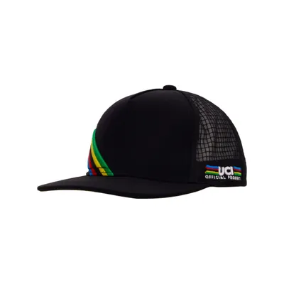 Image de SANTINI casquette de cycliste - UCI WORLD CHAMPION - Noir UNI