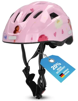 Produktbild von FISCHER Fahrradhelm Kinder PLUS Prinzessin - Größe XS/S 48-52 cm