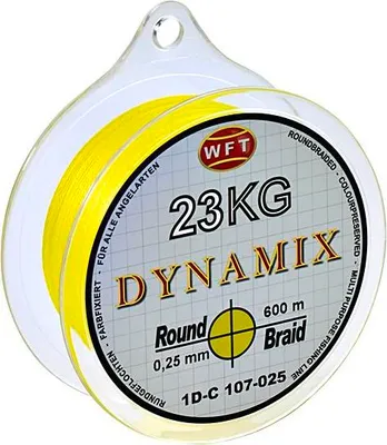 Produktbild von WFT Schnur Round Dynamix KG Neon Yellow Länge 150m ø 0,16mm