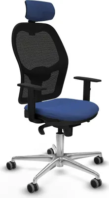 Image de Chaise de bureau Piqueras y Crespo 1D086G2 Bleu marine