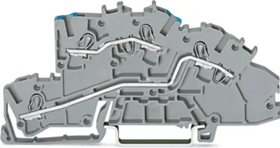 Image de Wago Kit de raccordement pour installation N/L 4 mm², gris, 1 pièce.