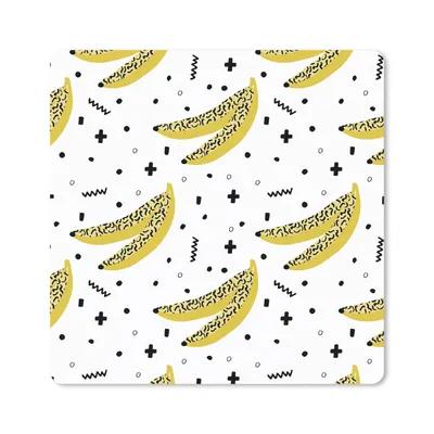 Produktbild von MuchoWow® Mauspad Mousepad Sommer - Design - Bananen 30x30 cm - Mousepads - Maus Mat - Pad - Mausunterlage - Gaming