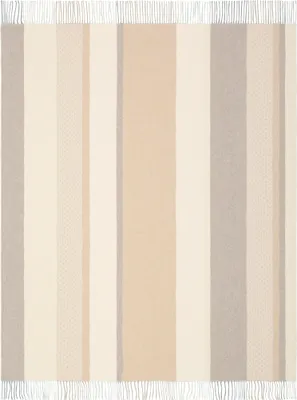Produktbild von Biederlack Fransenplaid Colour lines Größe 130 x 170