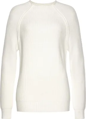 Produktbild von LASCANA Stehkragenpullover wollweiß Größe 36/38
