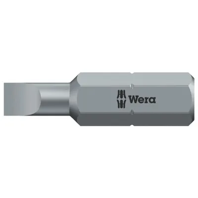 Obrázok produktu pre Wera 05056005001, 1 kusov, Zdierka, 3 mm, 39 mm, 25,4 / 4 mm (1 / 4"), Šesťhranný