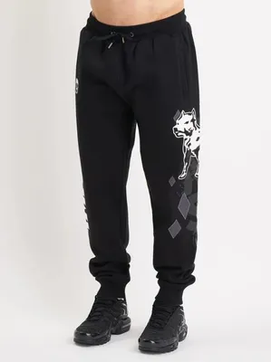 Obrázok produktu pre Tepláky Amstaff Grom – čierne – 4XL