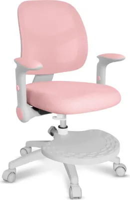 Produktbild von MARK ADLER Junior 5.0 | Kinder Schreibtischstuhl Ergonomischer Kinderdrehstuhl | Fußablage | Sitztiefe einstellen | Verstellbare Armlehnen | Rosa