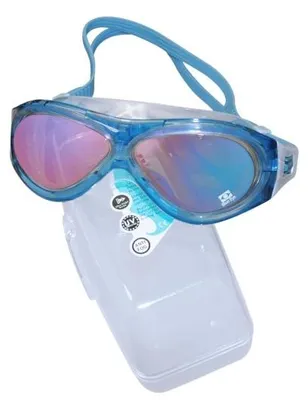 Produktbild von Balzer Mirror Schwimmbrille Wassersportbrille Tauchbrille Clear Blue