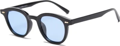 Image de VeyRey Sunglasses Lunettes de soleil Oval Depp Blue Glasses