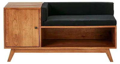 Produktbild von Sitzbank aus massivem Mindi-Holz